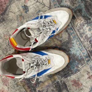 Concept White and Blue Women's Sneakers